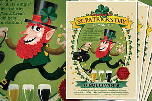 St. Patrick's Day Leprechaun Flyer