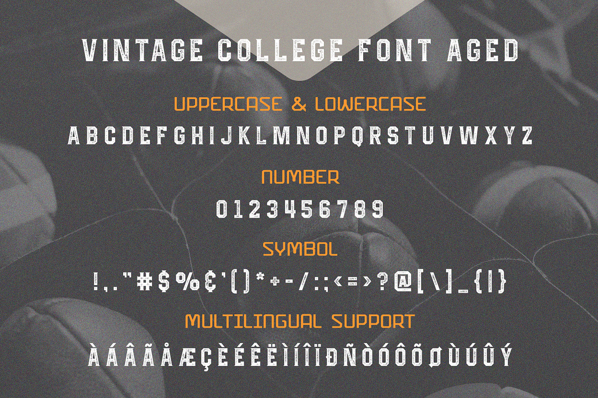Vintage College Font, a Font by GlitzyGrapix (Photo 10 of 10)