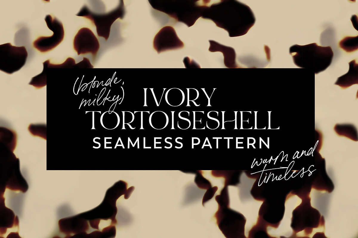 Tortoiseshell Patterns Bundle x 3, a Pattern Graphic by Leysa Flores (Photo 9 of 20)