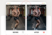 Gym lightroom presets Gym filter, a Preset Add-On by presetsroom (Thumbnail 3 of 13)