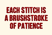 Crimson Knit Font, a Sans Serif Font by Handmadefont (Thumbnail 6 of 10)