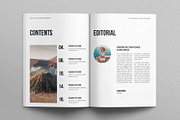 Travel Magazine Template, a Magazine Template by E-Type (Thumbnail 2 of 8)