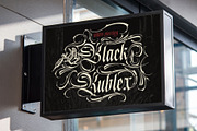 Blink Round Typeface, a Blackletter Font by alit design (Thumbnail 16 of 20)