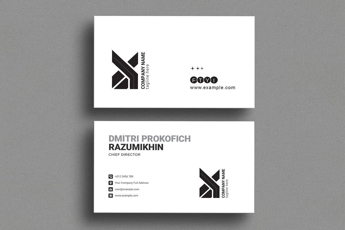 Business Card, a Business Card Template by MightyDesign (Photo 3 of 6)