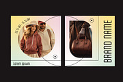 Gradient Fashion Social Media Post, a Templates & Theme by studiogstock (Thumbnail 2 of 4)