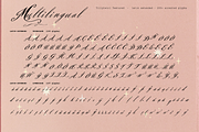 Tillytwirl - Whimsy Hand drawn Font, a Script Font by Lilithcollageart (Thumbnail 13 of 20)