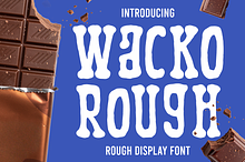 Wacko Rough Fun Cartoon Font