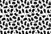 Meowers Icons and Seamless Pattern, a Pattern Graphic by Iconka (Thumbnail 4 of 9)
