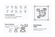 Feedback and Survey Icons, an Outline Icon by Prosymbols (Thumbnail 3 of 6)