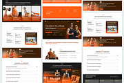 Fitness Coaching Landing Page, a Landing Page Template by Font Kingdom (Thumbnail 4 of 5)