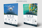 Drone Aero Expo Flyer, a Flyer Template by Affantjie Photowork (Thumbnail 2 of 4)