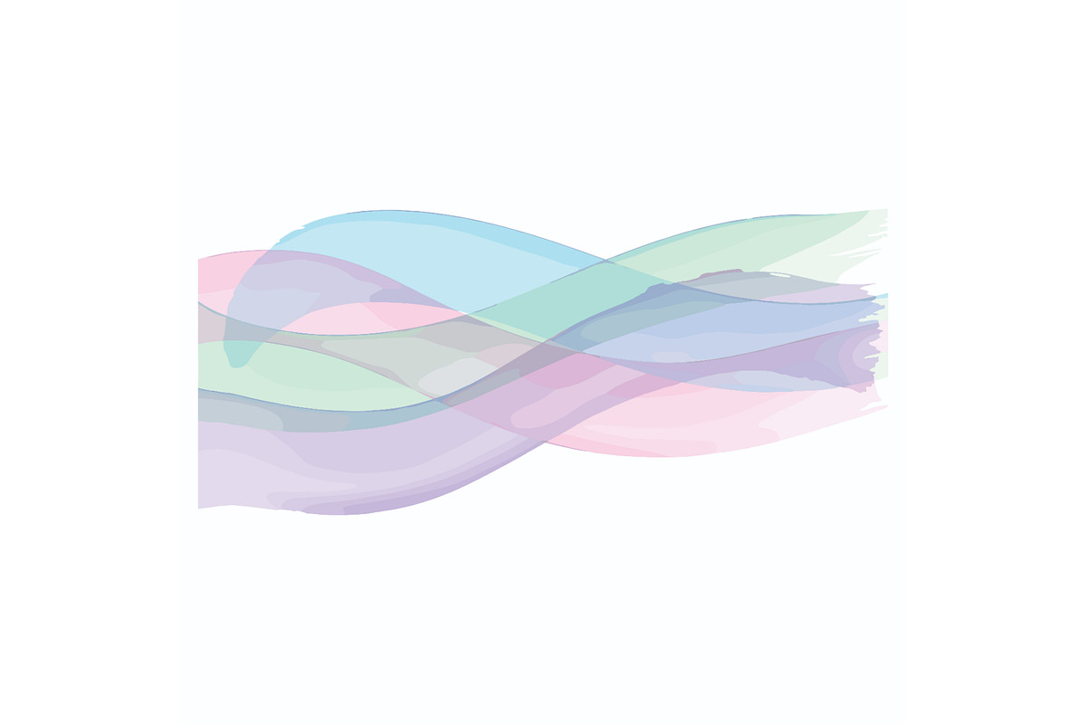 Pastel Watercolor Brush Stroke, a Decorative Illustration by Designer_Momina (Photo 4 of 11)