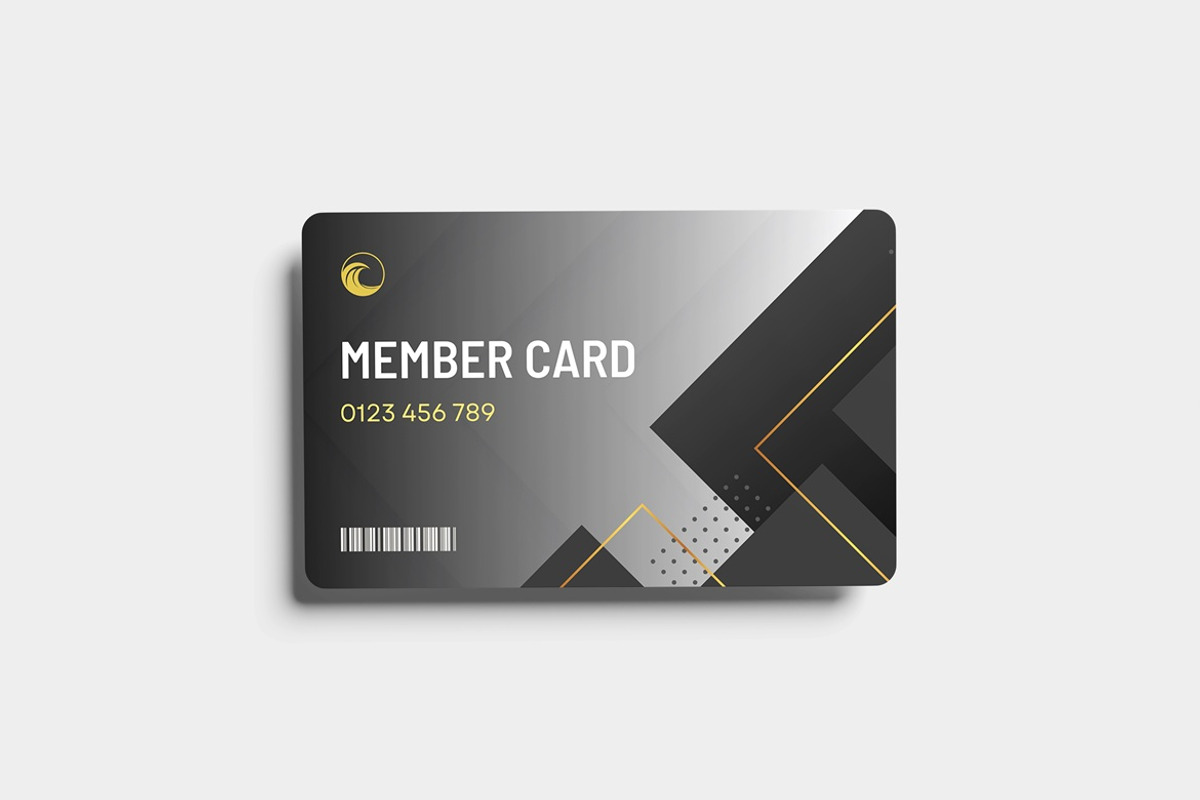 Member Card Mockup, an Advertising Mockup by GraphicWindow (Photo 3 of 5)