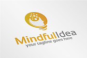 MindfulIdea / Lamp - Logo, a Branding & Logo Template by Alfam17 (Thumbnail 1 of 4)