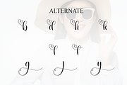 Sunglasses | Script Font, a Handwritten Font by Scratchones (Thumbnail 8 of 9)