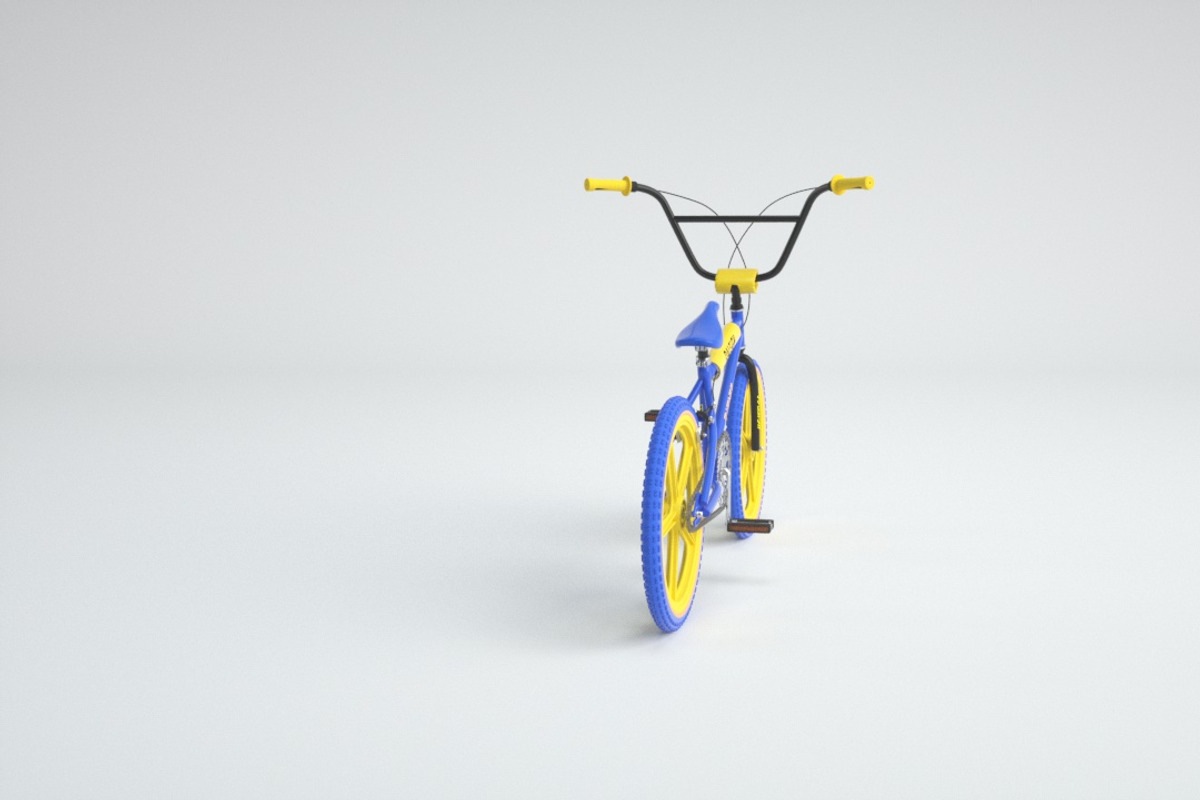 1980s Raleigh Burner BMX Bicycle, a Cars & Vehicle 3D Model by 3DTreatment (Photo 16 of 25)