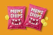Mons Terial - Playful Monster Font, a Handwritten Font by Imoodev (Thumbnail 2 of 5)