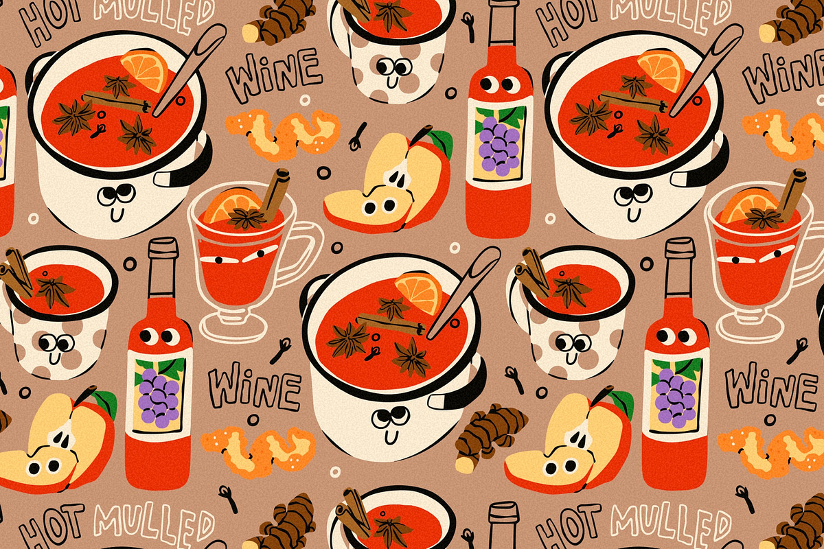 Hot Mulled Wine, a Food Illustration by Twisted Tail (Photo 5 of 6)
