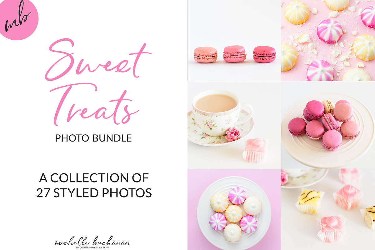 Sweet Treats Photo Bundle, a Food & Drink Photo by Savvy Stock Shop (Photo 1 of 5)