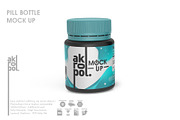 Pills Bottle Mockup, a Packaging Mockup by akropol (Thumbnail 9 of 10)