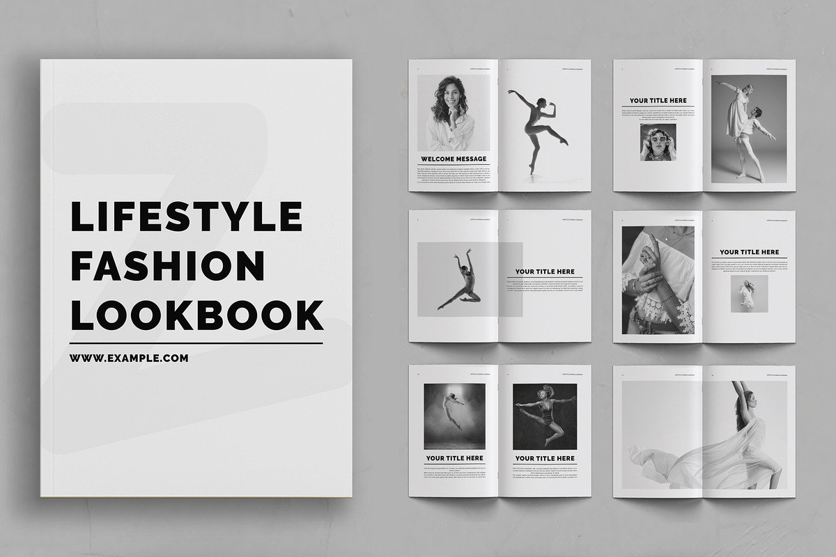 Lifestyle Fashion Magazine Layout, a Magazine Template by ContestDesign (Photo 1 of 4)