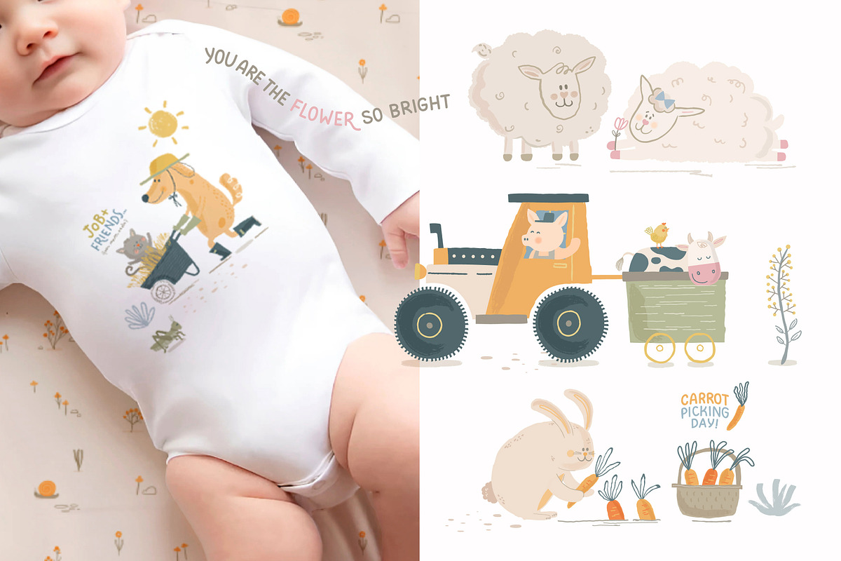 Farm&Friends. Kids Collection, an Animal Illustration by Isa De Gregorio (Photo 2 of 11)