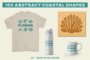 100 Abstract Sea Life Shapes, an Object Graphic by Brian Ritter Design (Thumbnail 4 of 6)
