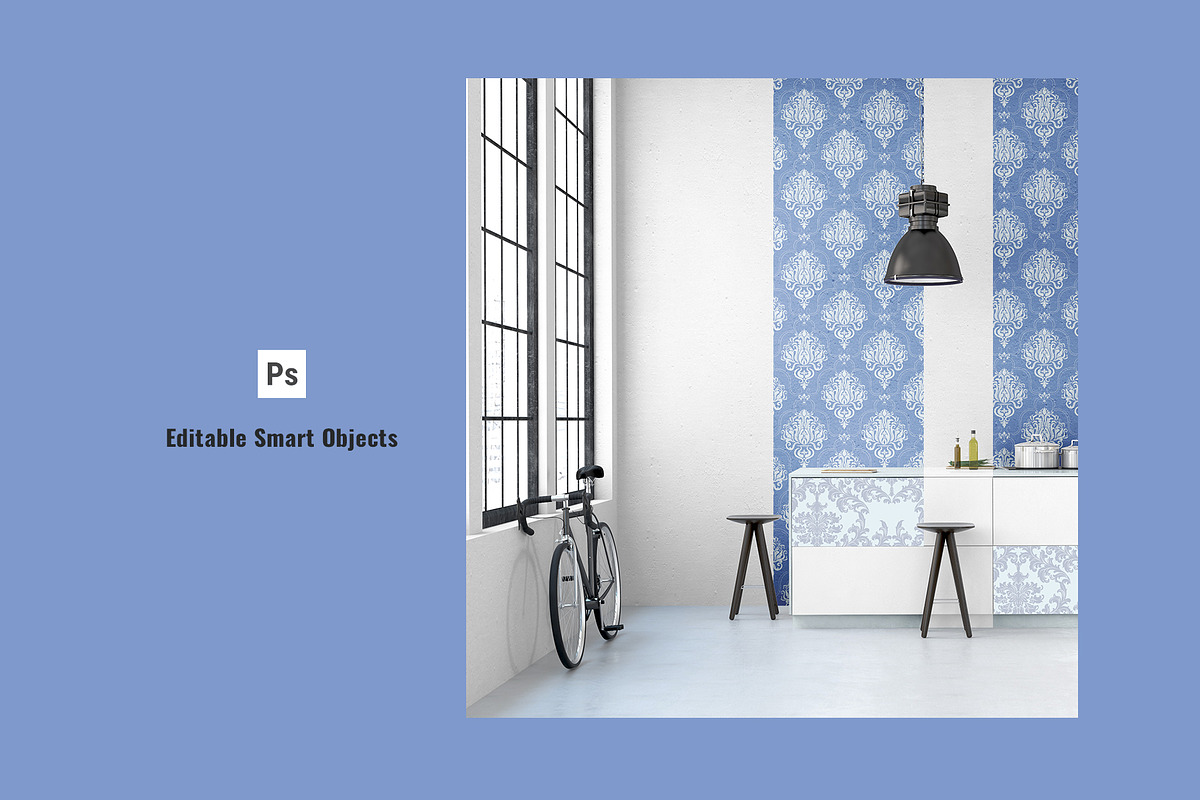 Minimal Kitchen Interior Mockup, a Household Mockup by Designertale (Photo 2 of 6)