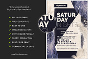 Feather Series – Saturday Night Flye, a Flyer Template by FlyerHeroes (Thumbnail 2 of 4)