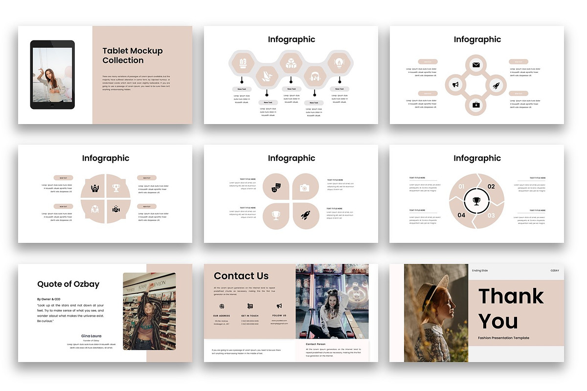 Ozbay – Fashion Keynote Template, a Presentation Template by kreatifreya (Photo 5 of 5)