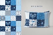 Seamless Floral Patterns, a Pattern Graphic by Tkoko vectors & patterns (Thumbnail 11 of 11)