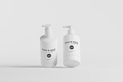 Black & White Mockups - Pump Bottles, a Packaging Mockup by pmvch (Thumbnail 6 of 160)