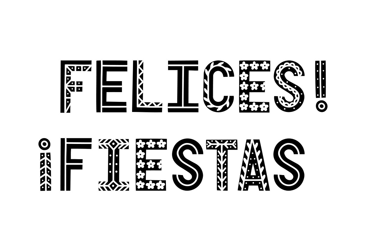 FIESTA font preview 3