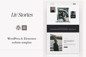 Liv | WordPress, Elementor pro