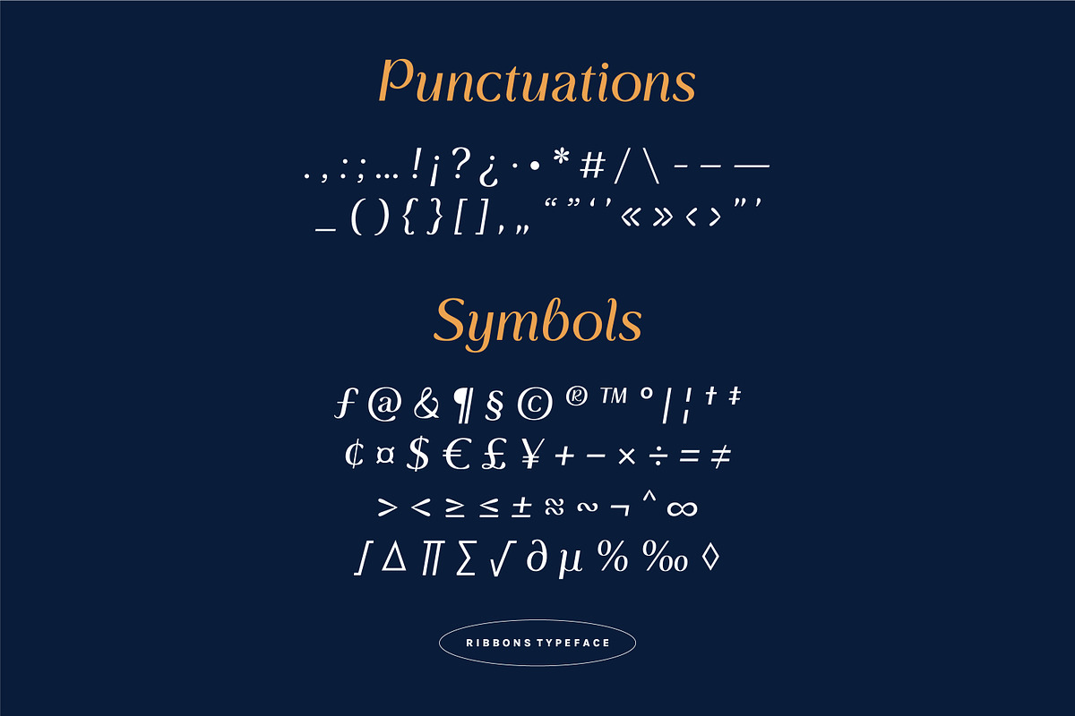 RIBBONS - Display Font, a Sans Serif Font by Artflorara (Photo 11 of 12)