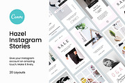 Hazel Instagram Stories - Canva, a Social Media Template by Crevo Studio (Thumbnail 1 of 9)