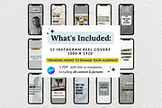 Divorce Attorney Reel Covers, a Social Media Template by gooddogcreativeco (Thumbnail 2 of 9)