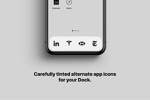 IOS 14 Luxury IPhone App Icons - Two