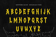 Torment Pulsation – Death Metal, a Blackletter Font by Masyafi Studio (Thumbnail 5 of 9)