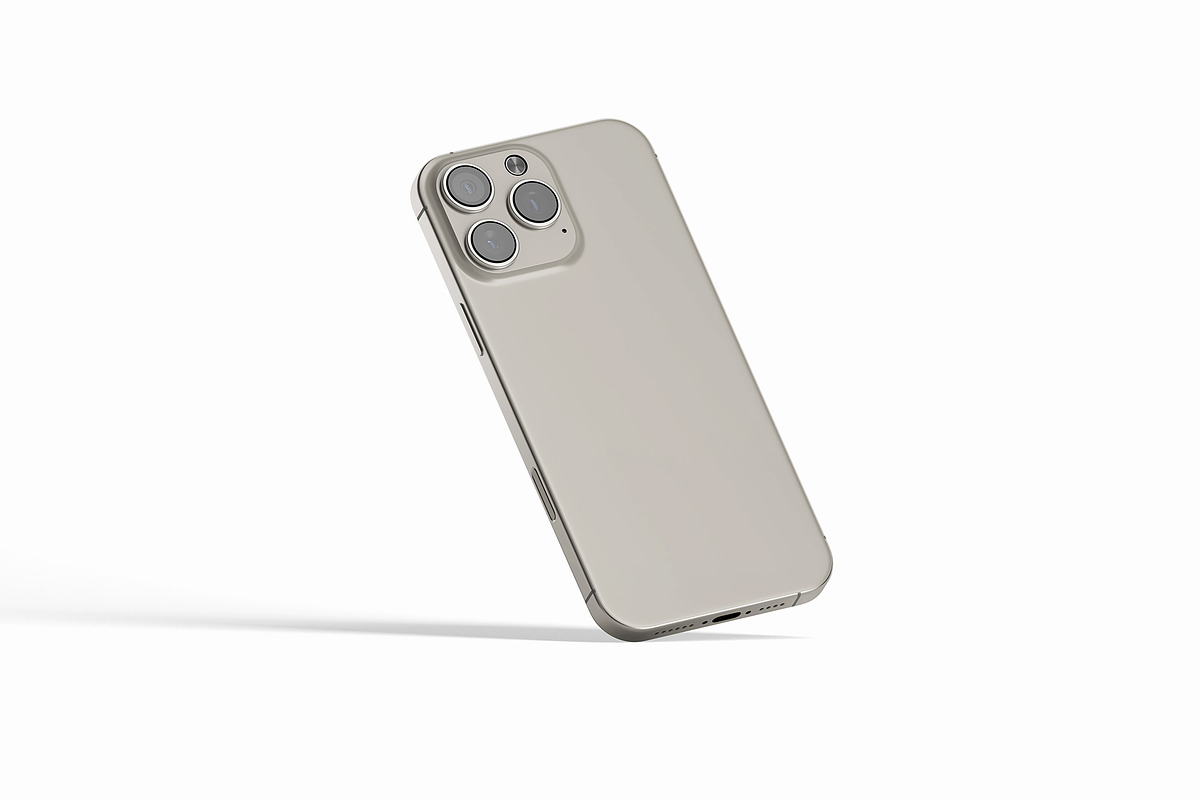 iPhone 16 Pro Max App Skin Mockup, an iPhone Mockup by GraphicVil (Photo 5 of 9)