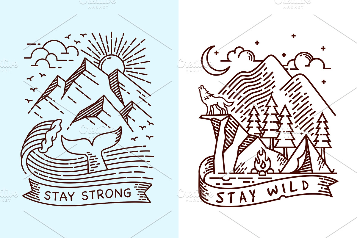25 in 1 Bundle - Line Illustrations, an Animal Illustration by gunaonedesign (Photo 21 of 21)