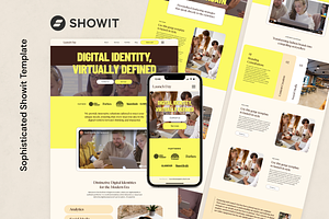 Showit Template: Launch Day, a Websites & App Template by Applet Studio