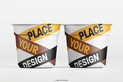Ice cream cup mockup bundles V1, a Packaging Mockup by Ambo Ampeng (Thumbnail 5 of 19)