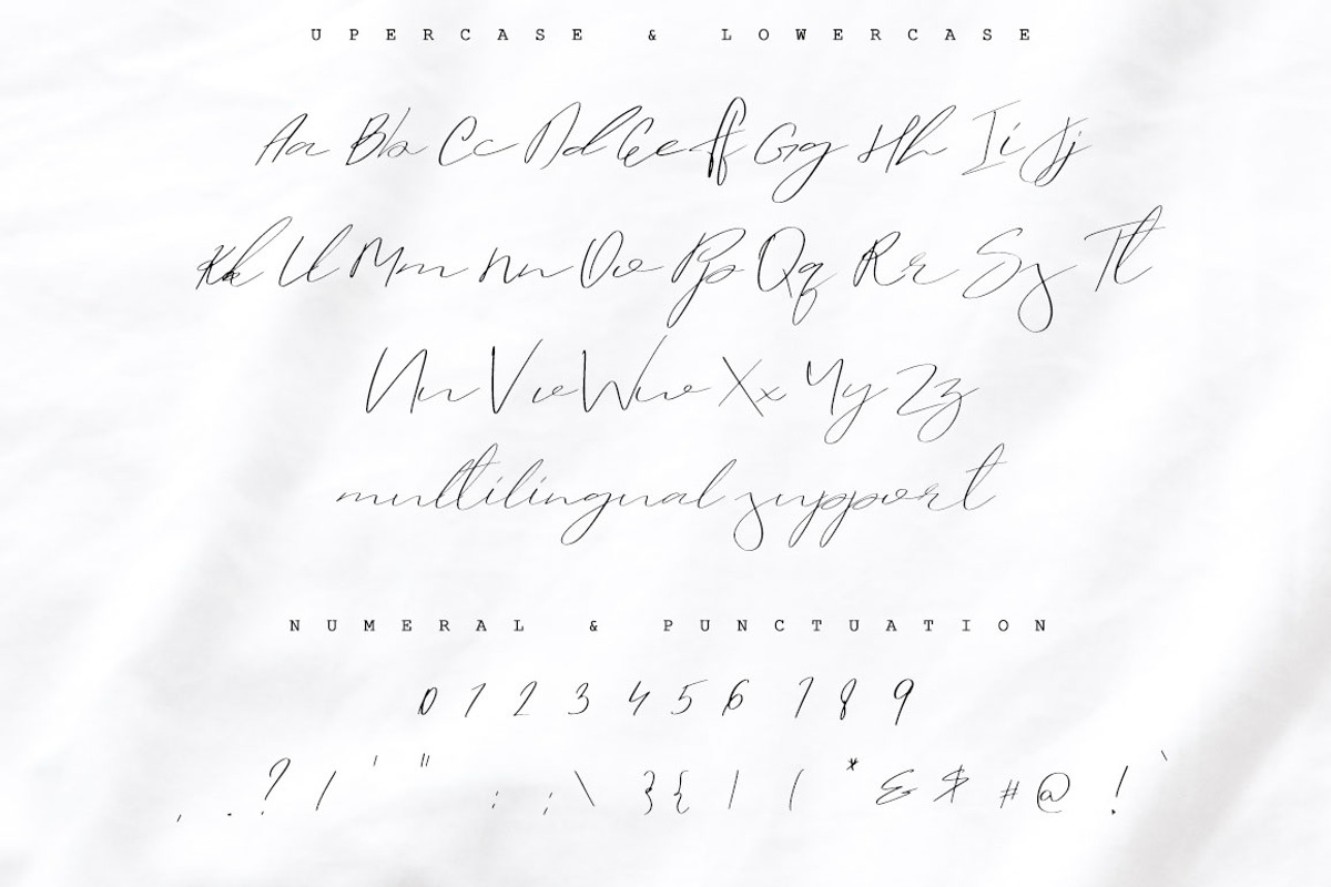 Solang| Sale 90% OFF, a Script Font by Katie Holland (Photo 9 of 9)