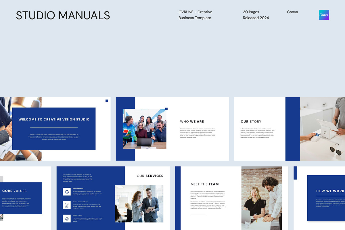 OVRUNE - Creative Business Template, a Social Media Template by Studio Manuals (Photo 2 of 8)