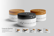 Glossy Cream Jar Mockup, a Product Mockup by Graphic_world89 (Thumbnail 1 of 6)