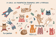 Meow-tastic cats on vacation, an Animal Illustration by PenguinArtStudio (Thumbnail 2 of 11)