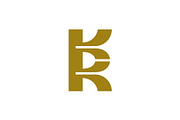 Monogram Letter KR Logo, a Branding & Logo Template by Buqancreative (Thumbnail 4 of 4)