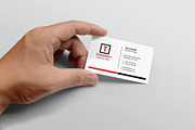 Business Card Mockup, a Business Card Template by resumetemplathttps://d3es (Thumbnail 11 of 12)