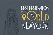 POCHTER ART DECO, a Sans Serif Font by 24Design Studios (Thumbnail 3 of 8)